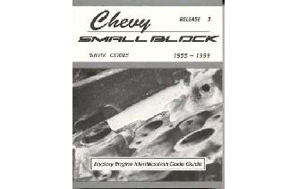 "Chevy Small Block Factory Suffix Codes Guide Book" Image