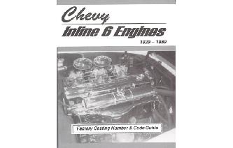Chevrolet Inline 6 Engines Factory Casting Number Guide Image