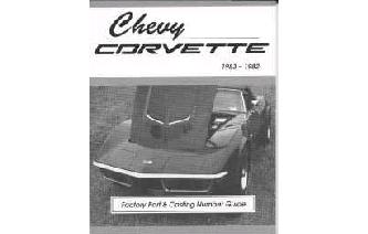 "Chevy Corvette Casting Number & Engine Code Guide Book Image