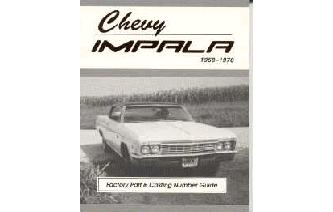 "Chevy Impala Casting Number & Engine Code Guide Book" Image